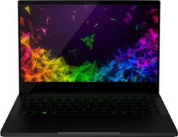 Razer - Blade Stealth 13.3" 4K Ultra HD Touch-Screen Gaming Laptop- Intel Core i7- 16GB Memory- NVIDIA GeForce MX150 - 512GB SSD - Black - Front_Zoom