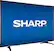 Angle. Sharp - 55" Class LED 4K UHD Smart Roku TV.