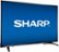 Angle Zoom. Sharp - 50" Class - LED - 2160p - Smart - 4K UHD TV with HDR - Roku TV.
