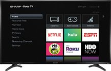 Sharp - 50" Class - LED - 2160p - Smart - 4K UHD TV with HDR - Roku TV - Front_Zoom