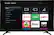 Front. Sharp - 50" Class - LED - 2160p - Smart - 4K UHD TV with HDR - Roku TV - Black.