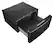 Alt View 12. Whirlpool - Washer/Dryer Laundry Pedestal with Storage Drawer - Black Shadow.