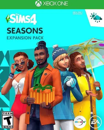 Front. Electronic Arts - The Sims 4 Seasons Expansion Pack. - T (Teen 13+)