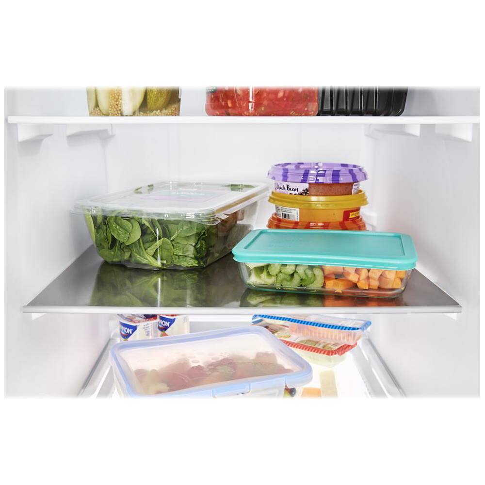 Alt View 16. Maytag - 24.5 Cu. Ft. Side-by-Side Refrigerator - Black.