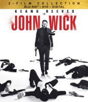 John Wick 1 & 2 Double Feature [Includes Digital Copy] [Blu-ray/DVD] - Front_Original