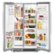 Alt View Zoom 1. Maytag - 24.5 Cu. Ft. Side-by-Side Refrigerator - Stainless Steel.