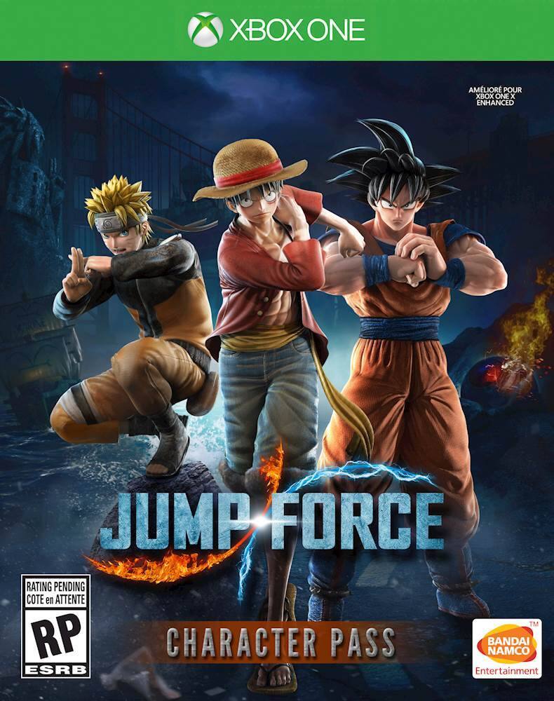 Front. BANDAI NAMCO Entertainment - Jump Force Character Pass.