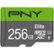 Front Zoom. PNY - Elite 256GB MicroSDXC UHS-I Memory Card.