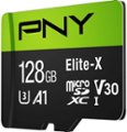 Alt View Zoom 12. PNY - 128GB Elite-X Class 10 U3 V30 microSDXC Flash Memory Card.