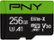 Front Zoom. PNY - 256GB Elite-X Class 10 U3 V30 microSDXC Flash Memory Card.