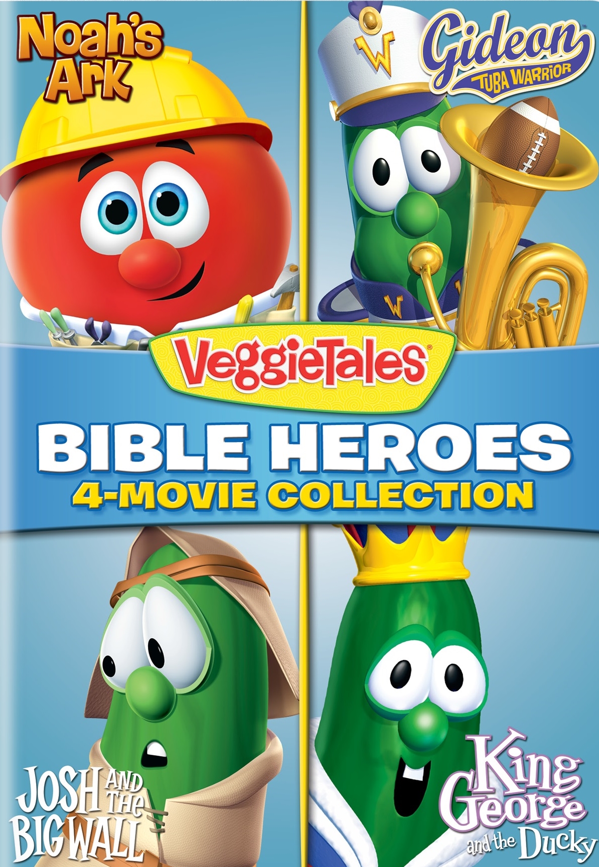 Veggie Tales: Bible Heroes 4-Movie Collection - Best Buy
