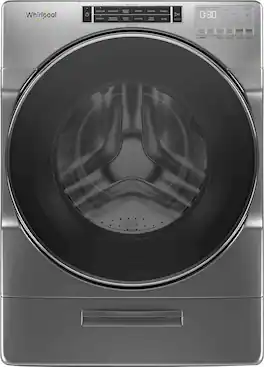 Whirlpool - 4.3 Cu. Ft. High Efficiency Stackable Front Load Washer with Load & Go XL Dispenser - Gray