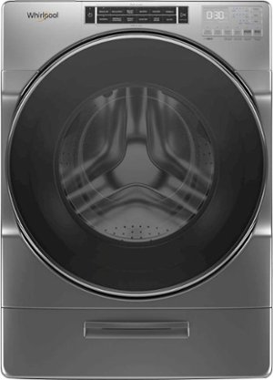 Whirlpool - 4.3 Cu. Ft. High Efficiency Stackable Front Load Washer with Load & Go XL Dispenser - Gray