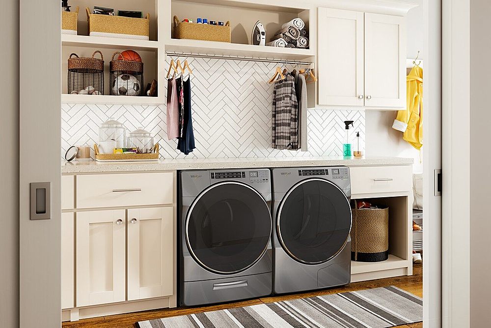 WFW862CHC by Whirlpool - 4.3 cu. ft. Closet-Depth Front Load Washer with  Load & Go™ XL Dispenser