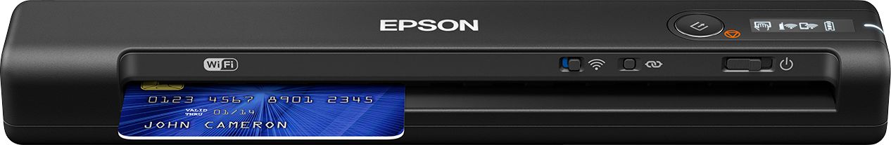 Customer Reviews Epson Es 60w Wireless Mobile Color Sheetfed Document Scanner Black Epson Wrkforce Es 60w B11b2532 Best Buy