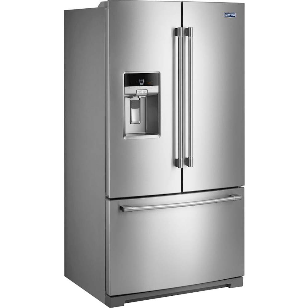 Best Buy: Maytag 27 cu. ft. French Door Refrigerator with PowerCold ...