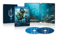 Front Standard. Aquaman [SteelBook] [Includes Digital Copy] [Blu-ray/DVD] [Only @ Best Buy] [2018].