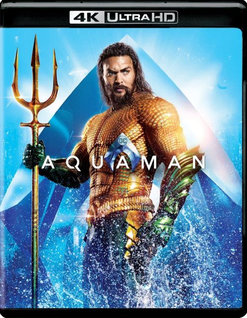 Front Standard. Aquaman [4K Ultra HD Blu-ray/Blu-ray] [2018].