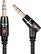 Alt View 11. AudioQuest - PipeLine 4' Stereo Audio Cable - Gray/Black.