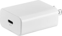 Front Zoom. Insignia™ - USB-C Wall Charger - White.