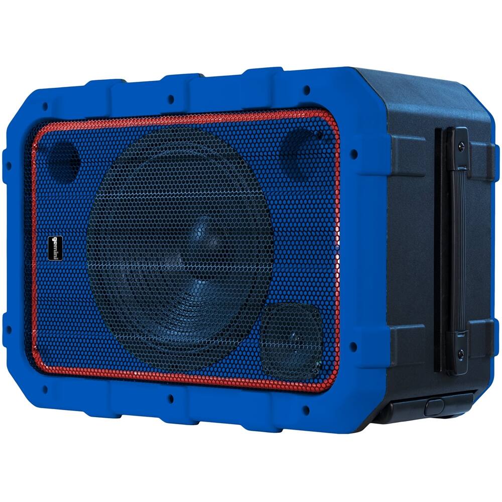 Alt View 11. Gemini - 10" 240W Powered Wireless 2-Way Outdoor Speaker (Each) - Blue.