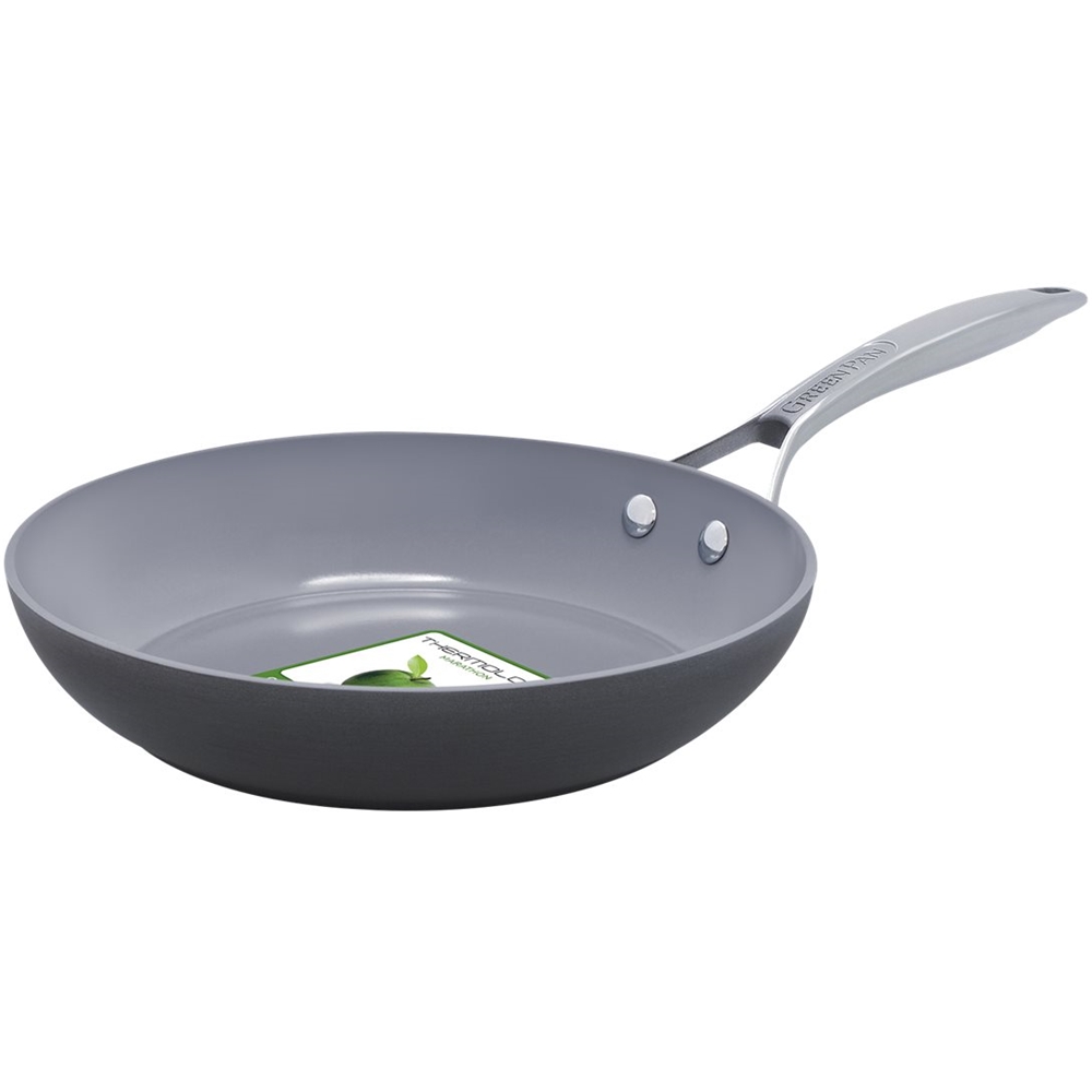 Best Buy: GreenPan Paris Pro 12 Non-Stick Frying Pan Gray CC000038-001
