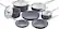 Alt View 16. GreenPan - Paris Pro 11-Piece Cookware Set - Gray.