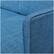 Alt View 13. Noble House - Frackville Fabric 2-Piece Chaise Sectional Sofa - Muted Blue.