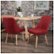 Alt View Zoom 14. Noble House - Buffalo Fabric Dining Chair (Set of 2) - Muted Red.