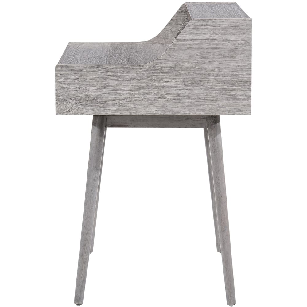 Angle View: Noble House - Boxley Mid Century Modern Study Desk - Gray Oak