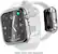 Alt View 11. Raptic - Defense Bumper for Apple Watch 44mm - Clear.
