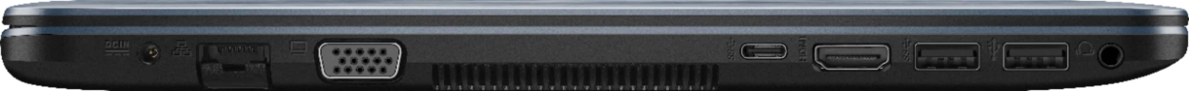 Alt View 4. ASUS - 14" Laptop - AMD A6-Series - 4GB Memory - AMD Radeon R4 - 500GB Hard Drive.