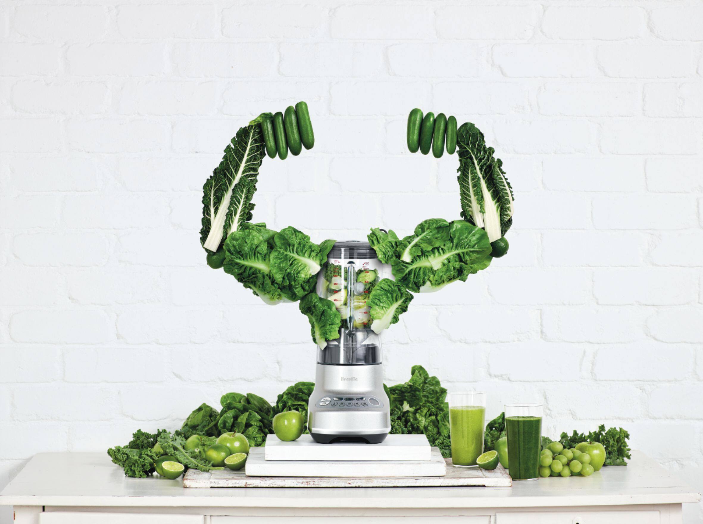 Alt View 18. Breville - 5-Speed Blender - Silver.