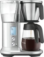 Breville - the Precision Brewer Glass 12-Cup Coffee Maker - Brushed Stainless Steel - Front_Zoom