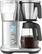 Front. Breville - the Precision Brewer Glass 12-Cup Coffee Maker - Brushed Stainless Steel.