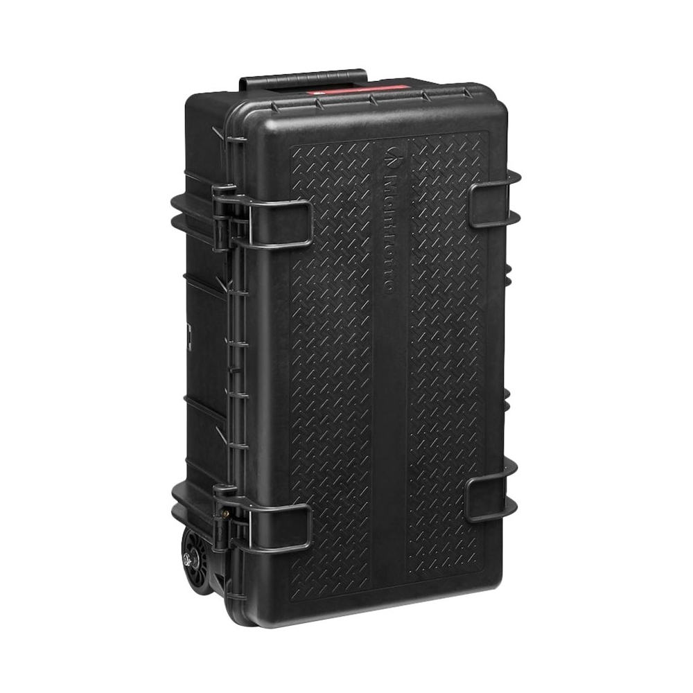 Left View: Manfrotto - Pro Light Camera Rolling Case - Black