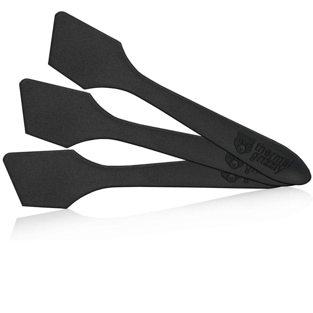 Thermal Grizzly - TG Spatula 3-Pack – For Perfect Thermal Paste Application & Even Distribution on CPU, GPU & Consoles
