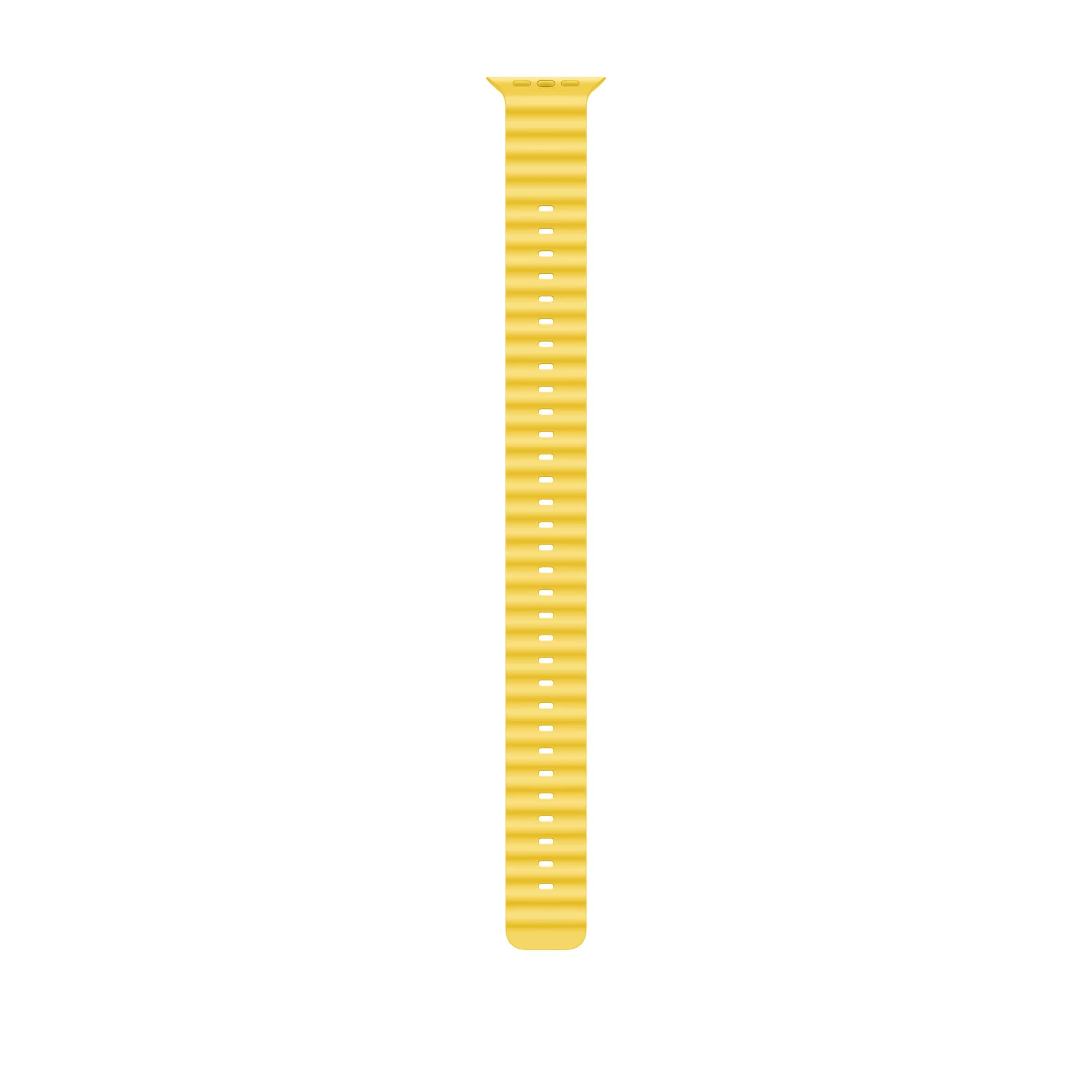 Apple - Watch Band - Ocean Band (49mm) - Extension - Yellow