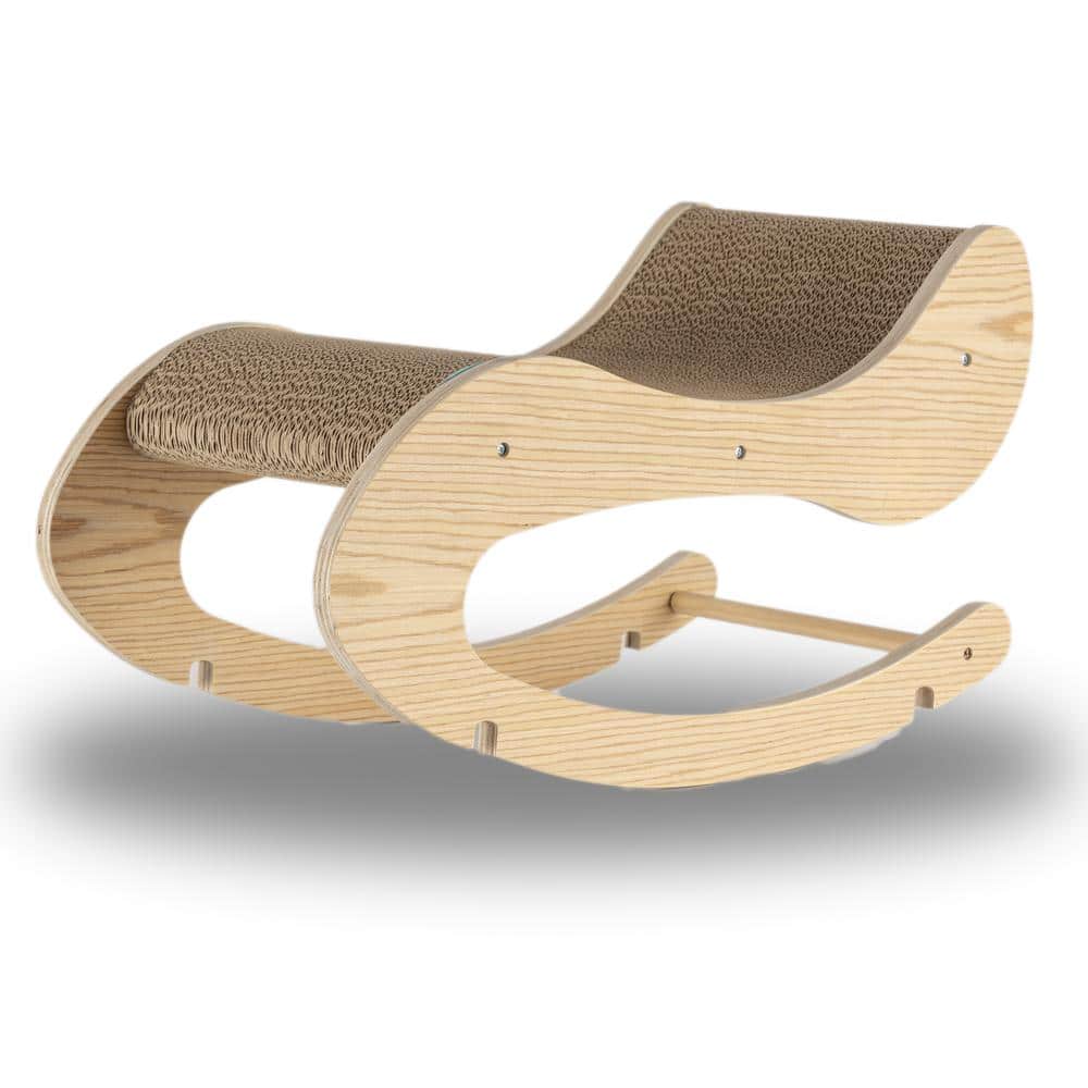Armarkat - Real Wood Medium Wooden Cat Rocking Chair Detachable Cat Swing Chair - Beige price history on PriceWatchPro
