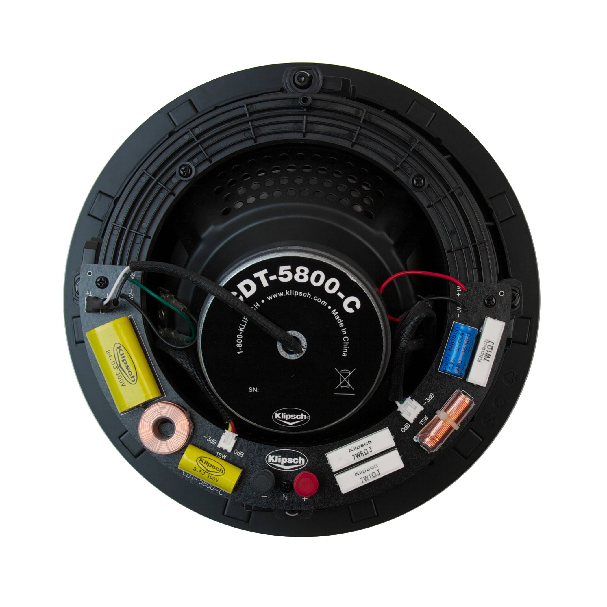 The text on the image reads: "Klipsch TSW 800C 3.1 Speaker System."