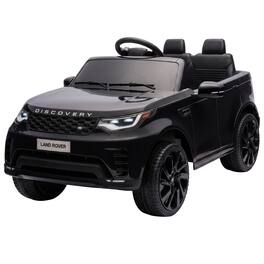 Qaba - Electric Car for Kids, Licensed Land Rover Ride on Car with Parent Remote, Soft Start - Black