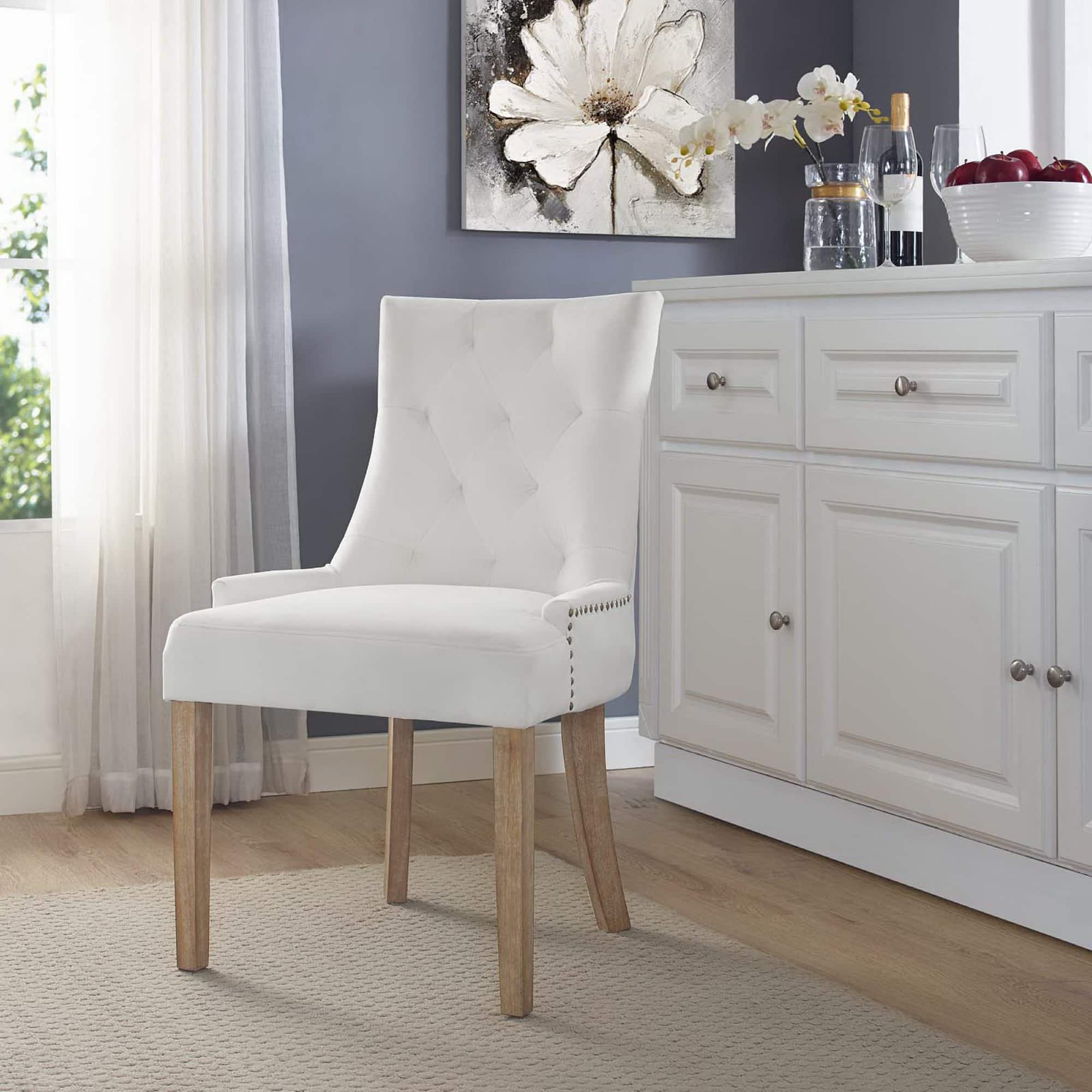 Pose Performance Velvet Dining Chair by Modway - Ivory
