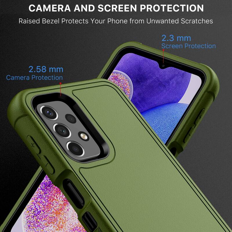CAMERA AND SCREEN PROTECTION
Raised Bezel Protects Your Phone from Unwanted Scratches
2.3 mm Screen Protection
2.58 mm Camera Protection