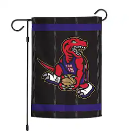 WinCraft - Toronto Raptors 2024/25 City Edition 12" x 18" Two-Sided Garden Flag - Multicolor