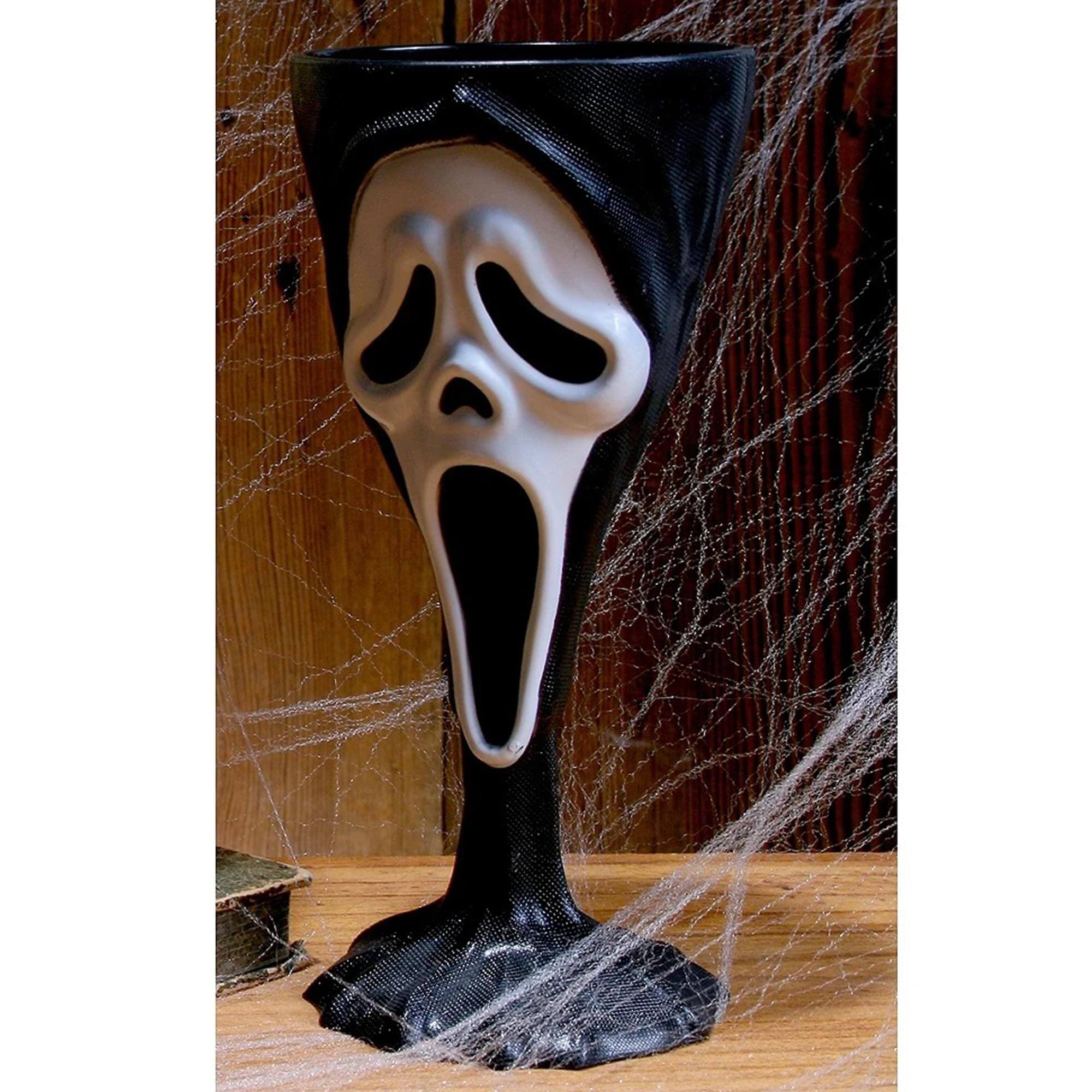 Alt View 10. Funworld - Scream Ghost Face Drinking Goblet - Black.