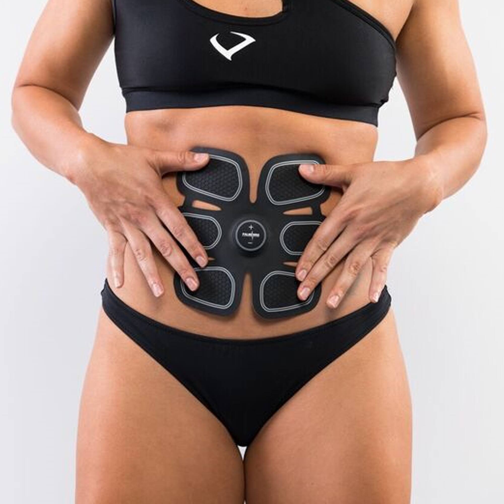 Alt View 1. Lumina NRG - ABS NRG: TRAINING REVOLUTION Muscle Stimulator Device - Black.