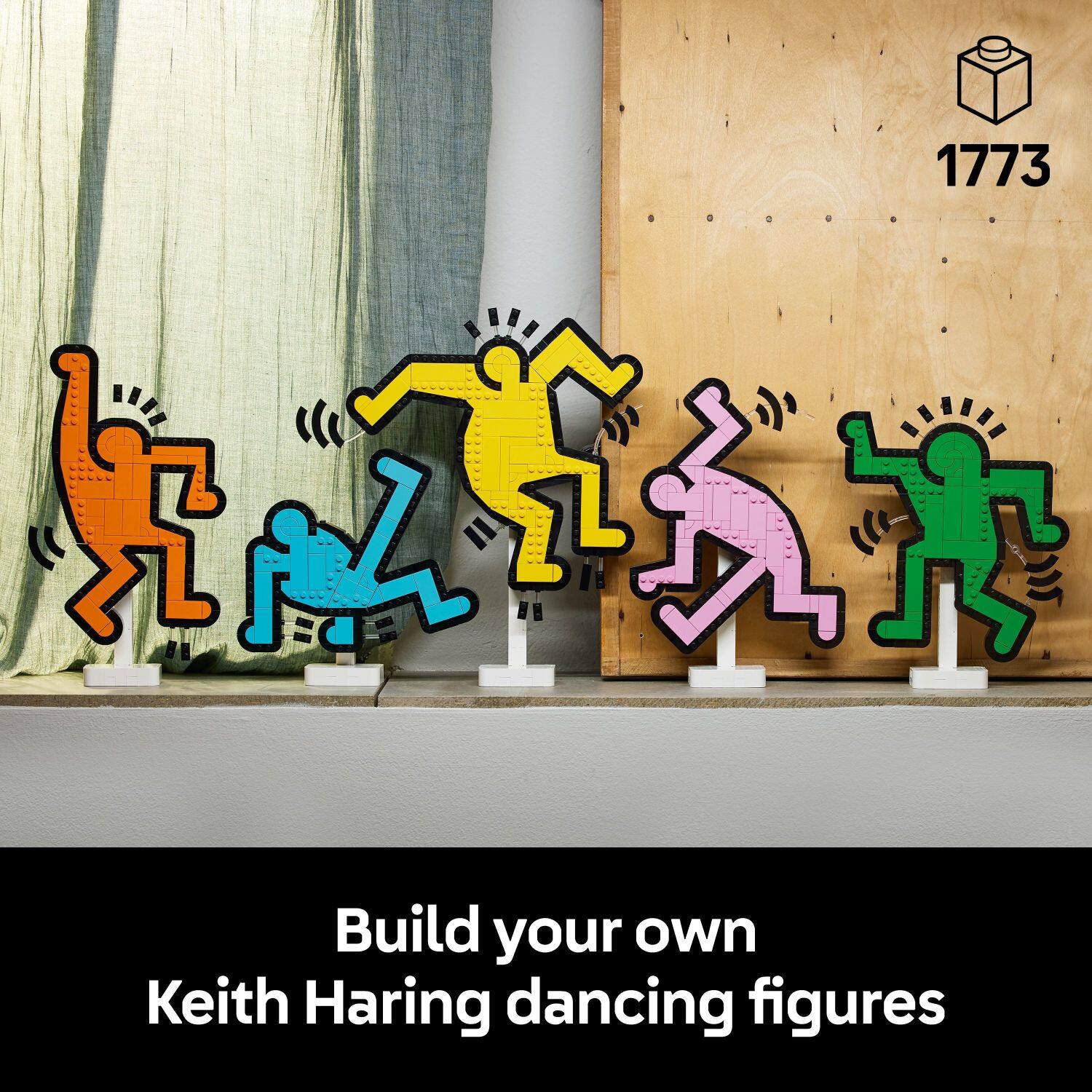 Build your own Keith Haring dancing figures 1773