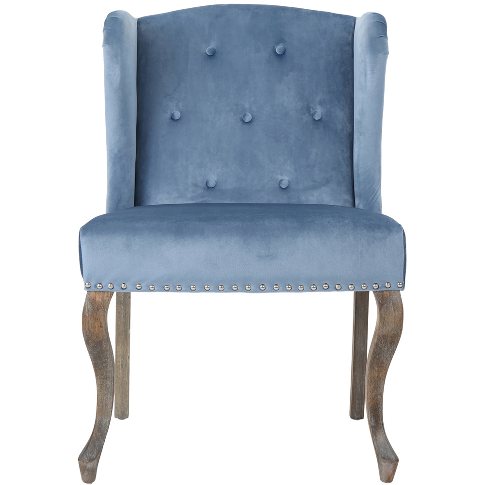 ice blue accent chair