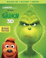 Illumination Presents: Dr. Seuss' The Grinch [Includes Digital Copy] [3D] [Blu-ray] [Blu-ray/Blu-ray 3D] [2018] - Front_Original