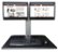 Front Zoom. Victor - DC350A Dual Monitor Sit/Stand Desk Converter - Black.